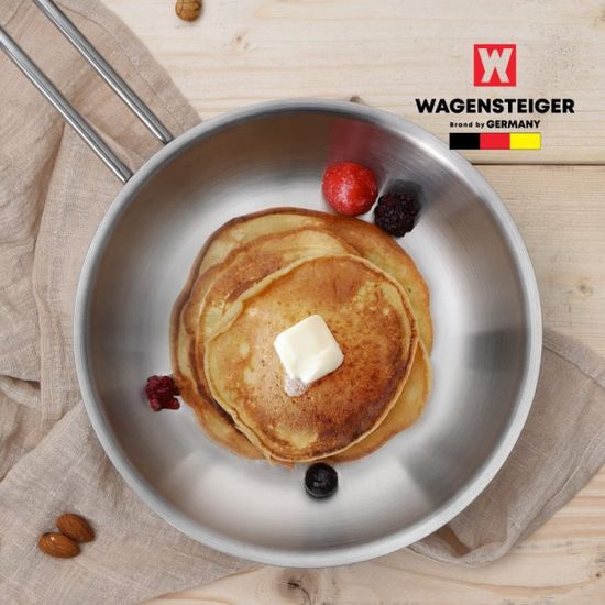 바겐슈타이거 통3중 스텐 인덕션 브랜치 후라이팬 22c