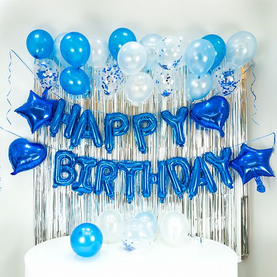 레토 파티풍선 생일풍선 세트 LEP-S01
