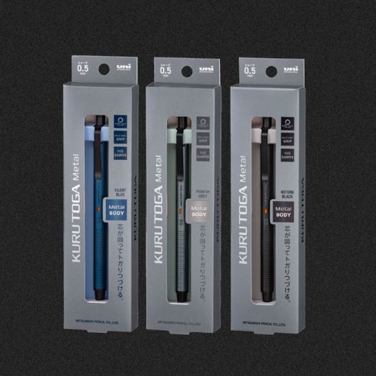 [한정판매]UNI 쿠루토가 메탈 M5-KH샤프 3종 택