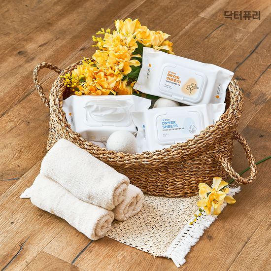  닥터퓨리 건조기용 섬유유연제시트 80매