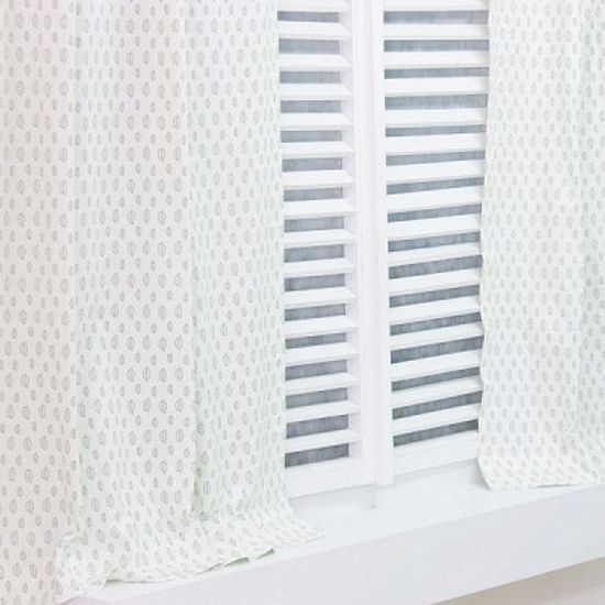 [정사이즈특가]나뭇잎비 데코커튼 200*150cm