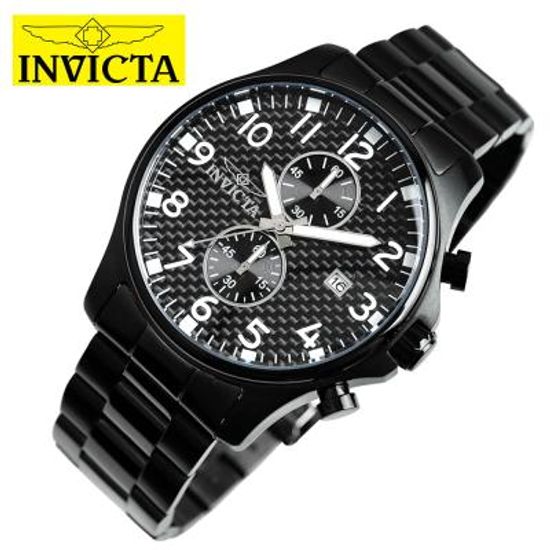 인빅타 크로노그래프 빅사이즈 메탈손목시계 0383