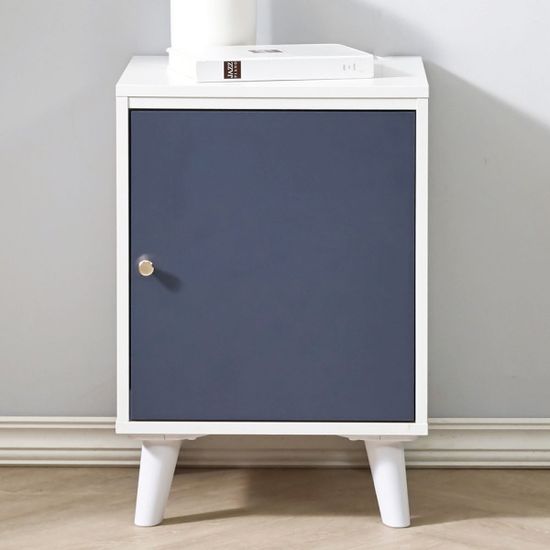 올슨 침실 선반 수납 미니 낮은 침대 협탁 (착불)