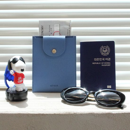 리코즈 레브어 여권지갑 티켓 수납 분실방지 여행지갑