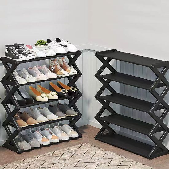 5단와이드 현관 신발장 수납 선반 신발 정리대 정리함