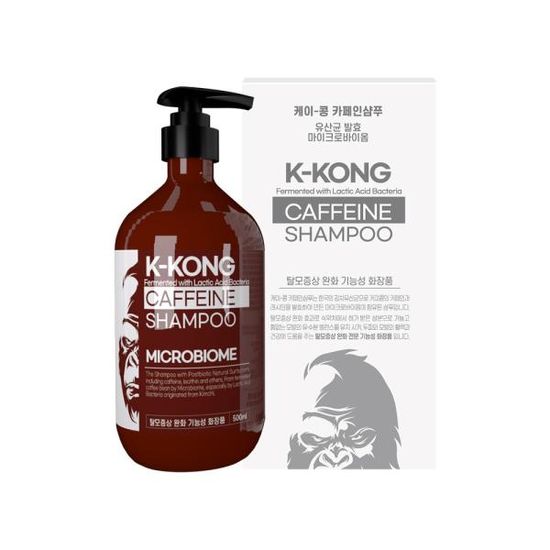 K-KONG 카페인샴푸 탈모완화 식약처허가 김치유산균