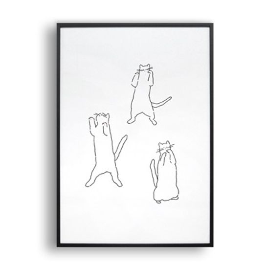 고양이 / 일러스트 액자