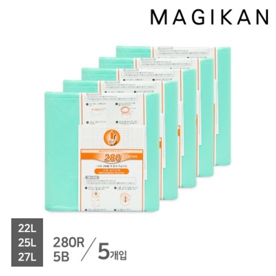 [매직캔] 기저귀 휴지통 리필세트(6개입) 9,16,20,25L
