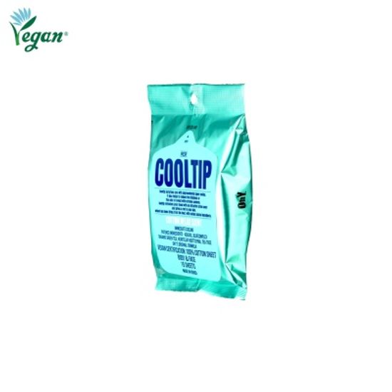 쿨팁 FRESH ICE 코튼티슈 [극강쿨링+퍼퓸+비건] 1팩