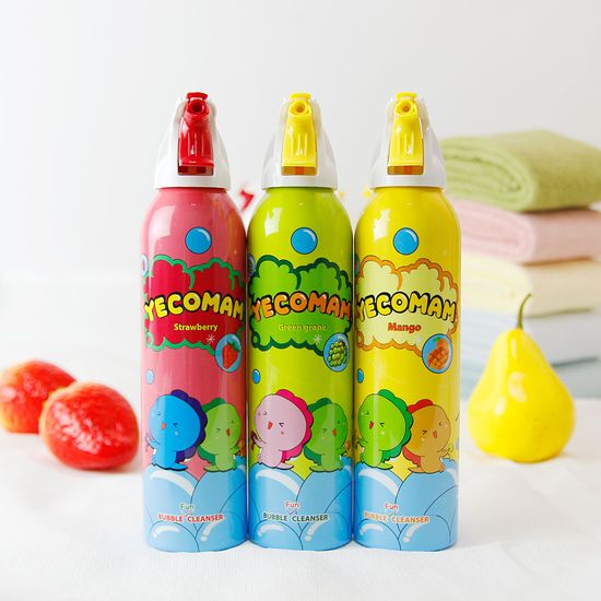 [예꼬맘] 버블펀 클렌저 촉감목욕놀이 200ml 6개