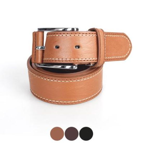 [디꾸보]이탈리안 모다 스티치 남성벨트 ST364
