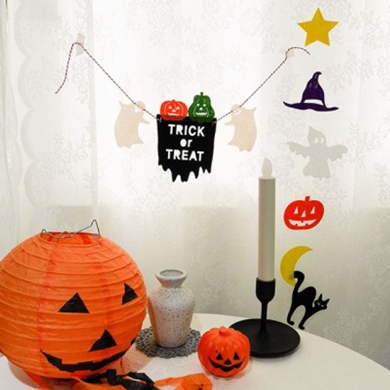 할로윈 트릭 오어 트릿 미니 도어데코 