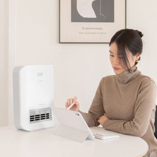 클래파 가정용 캠핑용 전기 스마트 미니 온풍기