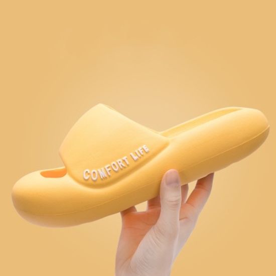 컬러 도톰 쿠션 EVA 가벼운 슬리퍼 실내화 무소음