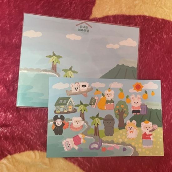 [우당탕탕스토어-가로스티커] 신나는 제주여행