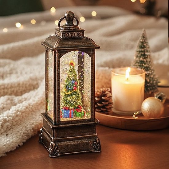  크리스마스 오르골 스노우볼 무드등 LCM-OS03