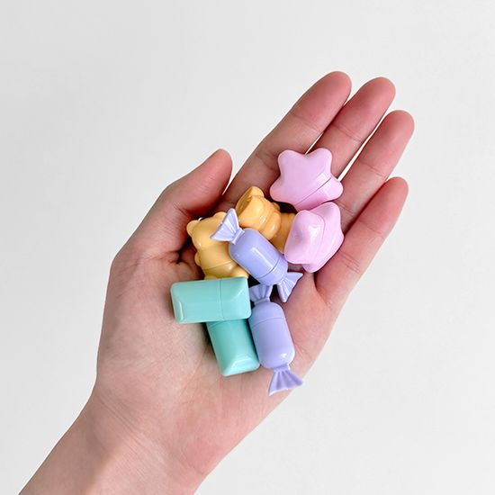 [1+1] 캔디 미니 립 젤리 브러쉬 4종