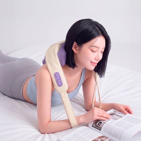 인썸 목 어깨 승모근 마사지기 무선 안마기 ISM-V1