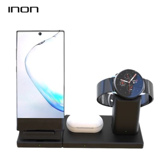 아이논 3in1 고속 무선충전기 갤럭시워치3 IN-WC510TS