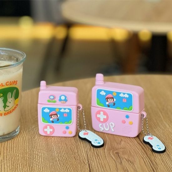 에어팟 1 2 3 프로 레트로게임기 전화기 실리콘케이스