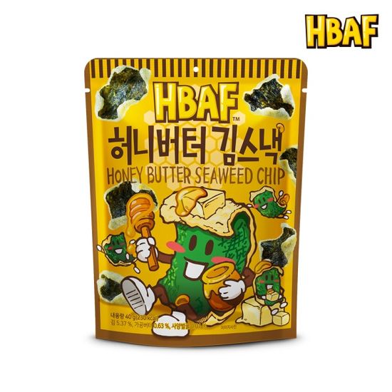 HBAF 김스낵 40g 4봉 세트+1봉 골라담기 (총5봉)