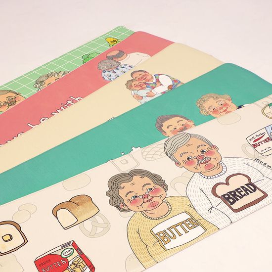 라이크디즈 봄사무소 발매트 PVC 주방매트 150x46cm