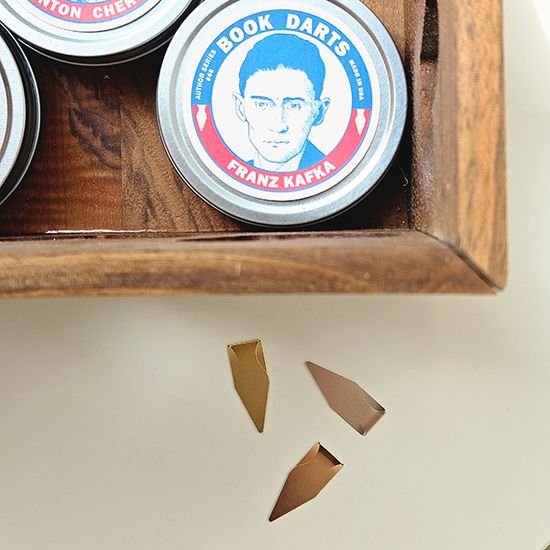 세계 작가 시리즈 북다트 금속책갈피 50개입 