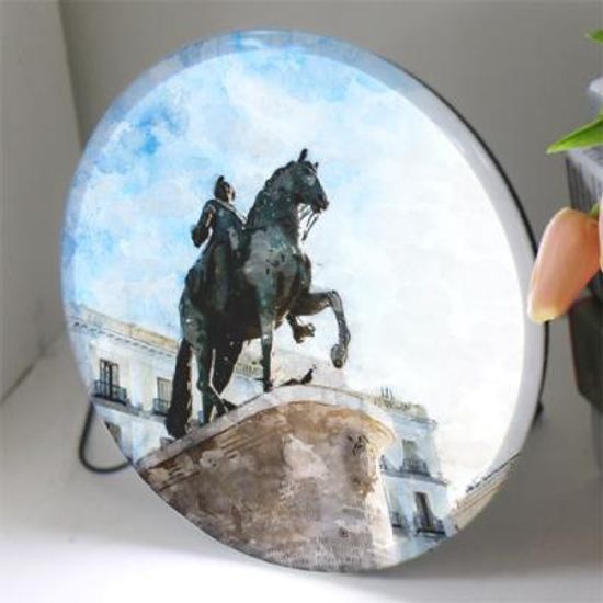 nb523-LED액자25R_감성수채화마드리드