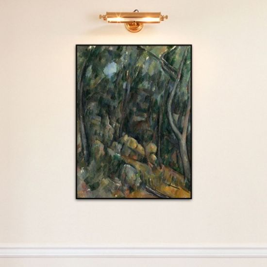 [THE BELLA] 세잔 - 샤토 누아르 위쪽 바위동굴 부근의 숲 Forest near the Rocky Caves above the Chateau Noir