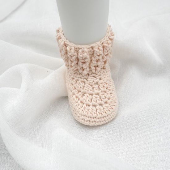 호두 아기 부츠 - 코바늘 키트