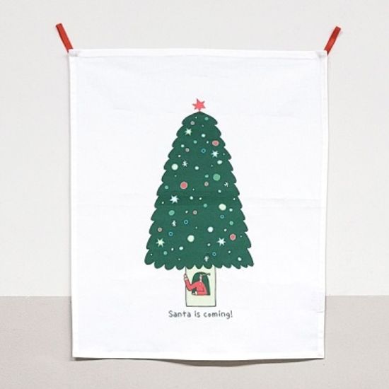 [패브릭 포스터] SANTA IS COMING 크리스마스데코