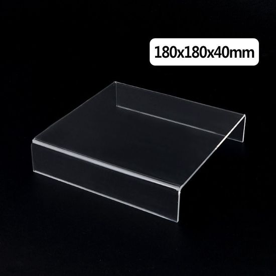 정사각 ㄷ형 아크릴 진열대  W30BE04