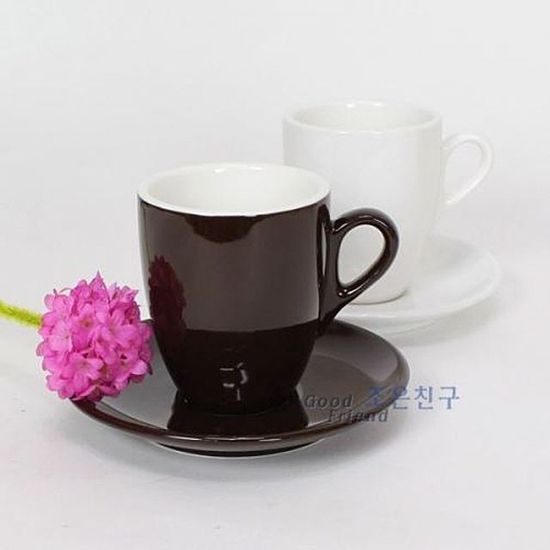 도자기 도피오 브라운 커피컵 머그컵 머그잔(W517510)
