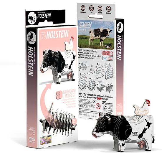 유기(Eugy) 입체퍼즐 Holstein Cow 젖소 079