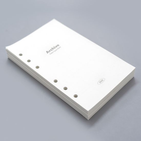 루카랩 아카이브 2025 6공 날짜형 리필속지