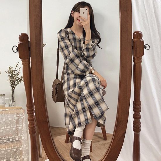 셔츠원피스 롱원피스 남방 원피스 루즈핏