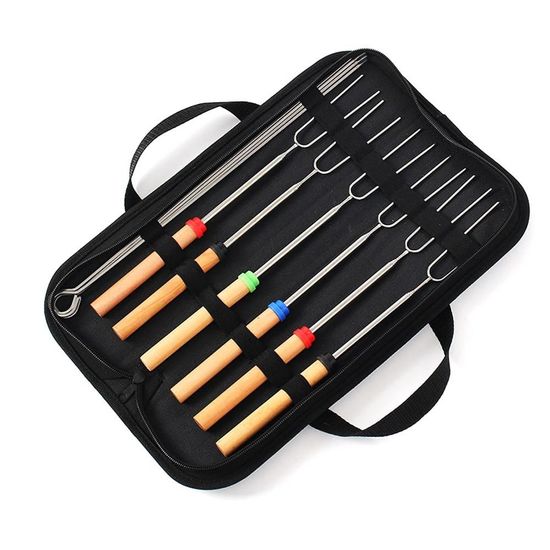 캠핑 꼬치 10p 화로 쇠 안테나 바베큐(WFHH38U)