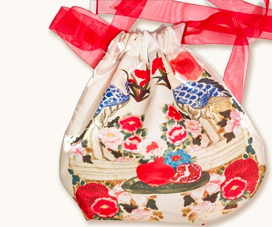 복주머니 책가도 