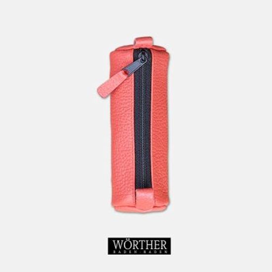 우더 천연가죽 펜케이스