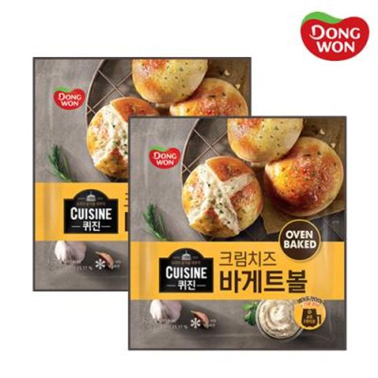 [동원] 퀴진 크림치즈 바게트볼 320g*2개