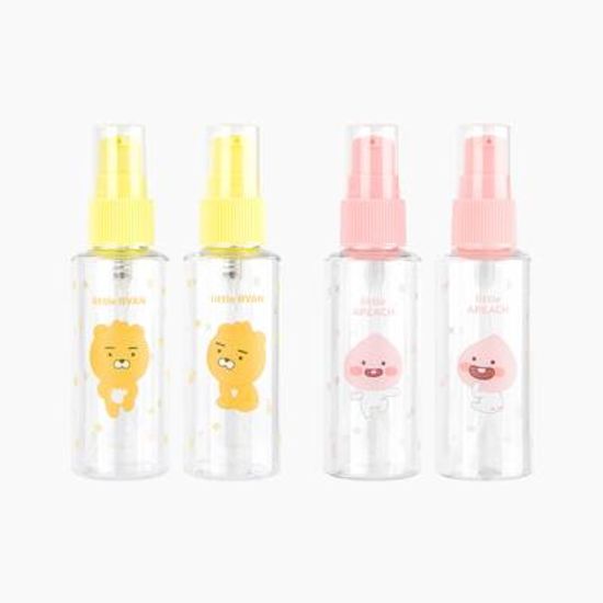 카카오 리틀프렌즈 여행용 펌핑 펌프 공병 용기 2개입