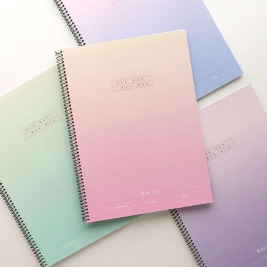 핑크풋 별빛원고지노트