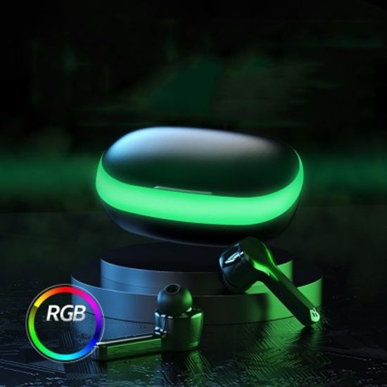 RGB 블루투스 이어폰 게이밍이어폰 C타입 충전
