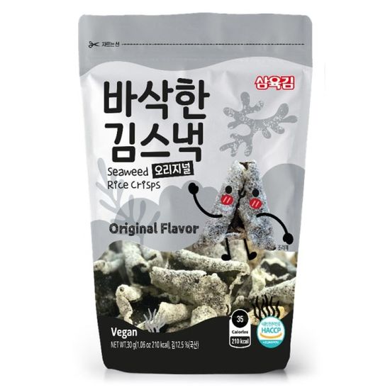 바삭한 김스낵 오리지널 30g X 25개입