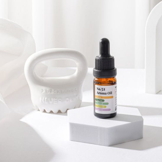 51 아로마 오일 백본 림프 순환 괄사 마사지 10ml