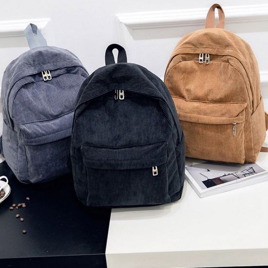 코듀로이백팩 미니백팩 골덴백팩 학생백팩(WDAEAB1)