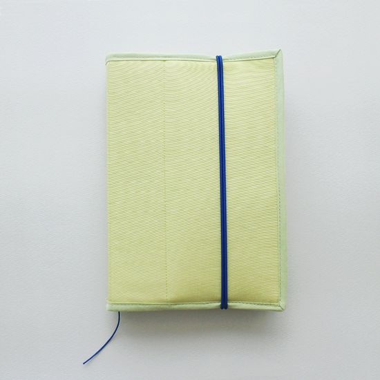 폴리샤샤 방수 누빔 밴딩 북커버 다이어리커버- 메론