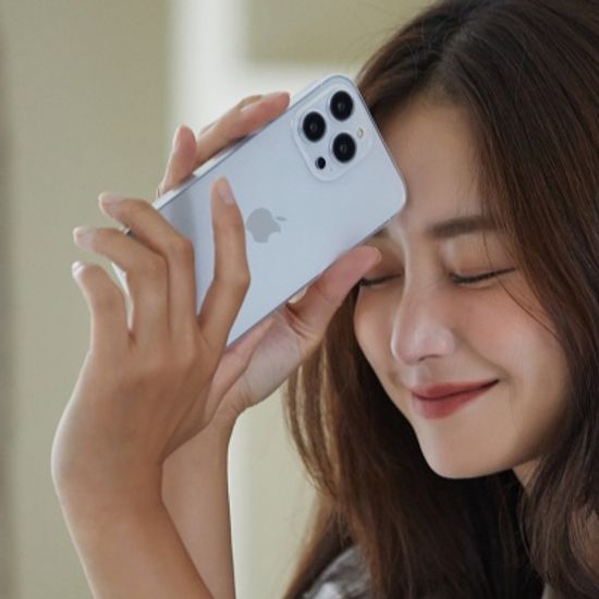 아이폰14 초슬림 카메라풀커버 투명케이스 zero03