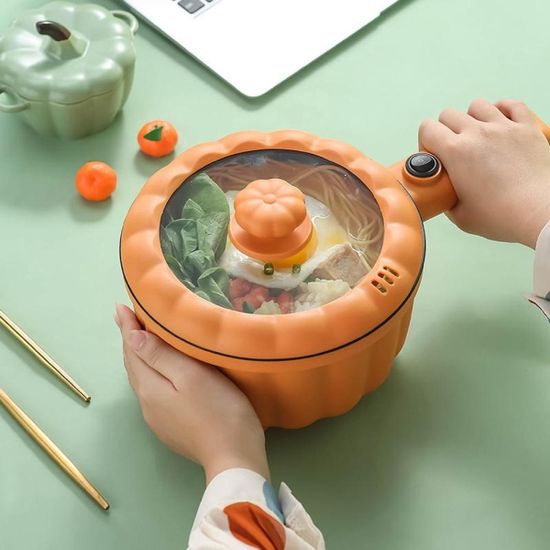 다용도 만능 2단 멀티쿠커 분리형 전기냄비 찜기 라면포트 2L