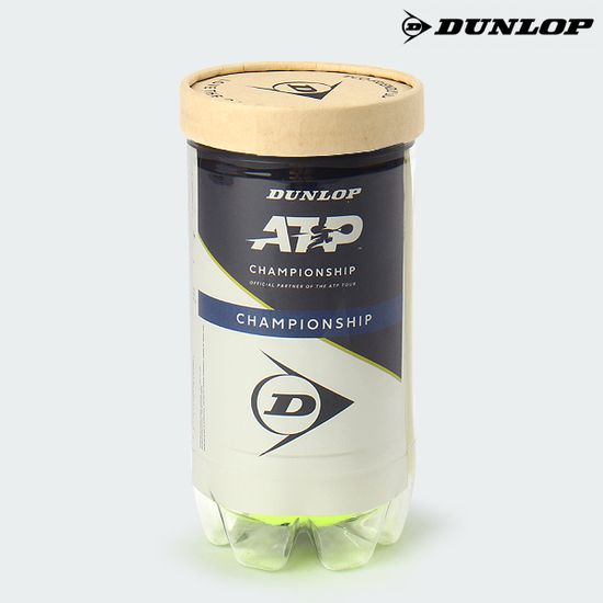 던롭 ATP 챔피언쉽 시합구 테니스공 캔 (2볼)